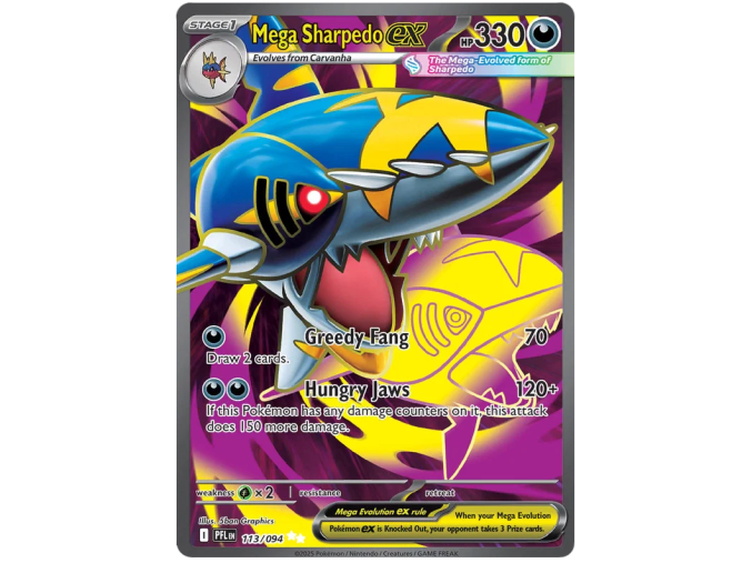 Mega Sharpedo ex 113/094