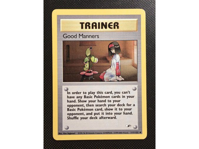 Good Manners 111/132