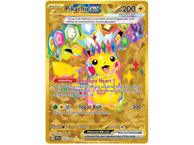 Pikachu ex.SSP.247.54930