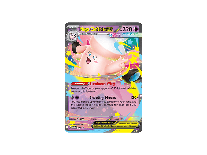 Mega Clefable ex MEP 072