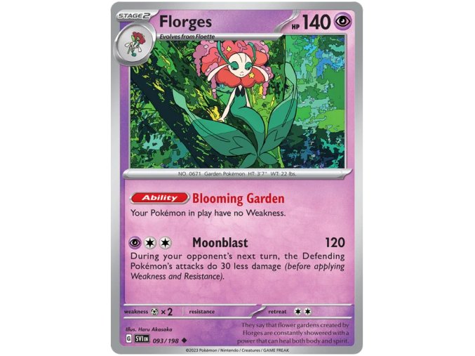 Florges 093/198 - Reverse Holo