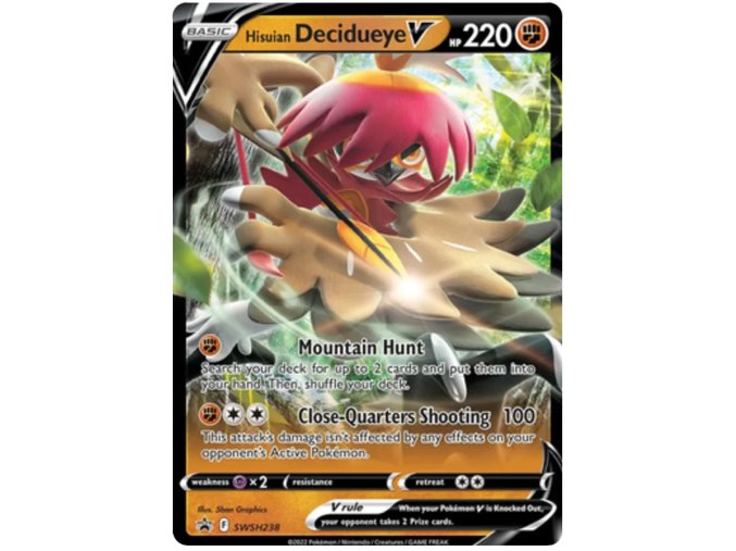 Hisuian Decidueye V.SWSH.238