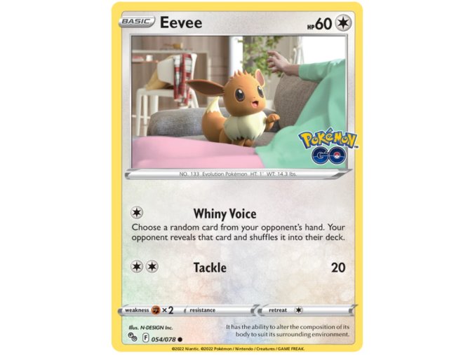 Eevee 054/078 - Reverse Holo
