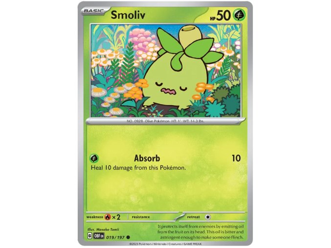Smoliv 019/197 - Reverse Holo
