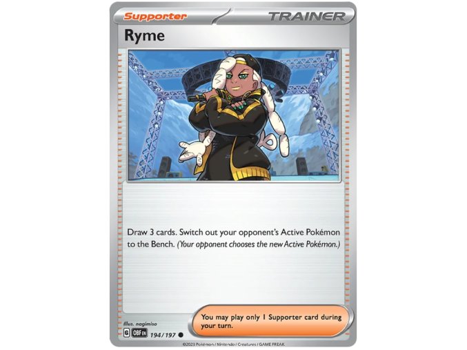 Ryme 194/197 - Reverse Holo