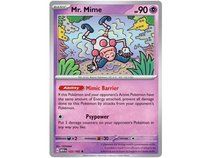 Mr Mime.MEW.122