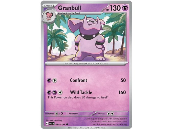 Granbull 088/197 - Reverse Holo