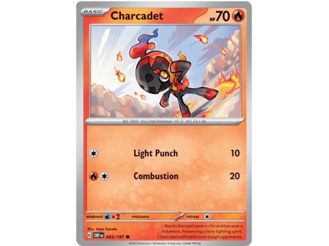 Charcadet 043/197 - Reverse Holo