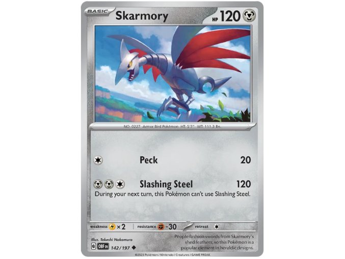 Skarmory 142/197 - Reverse Holo