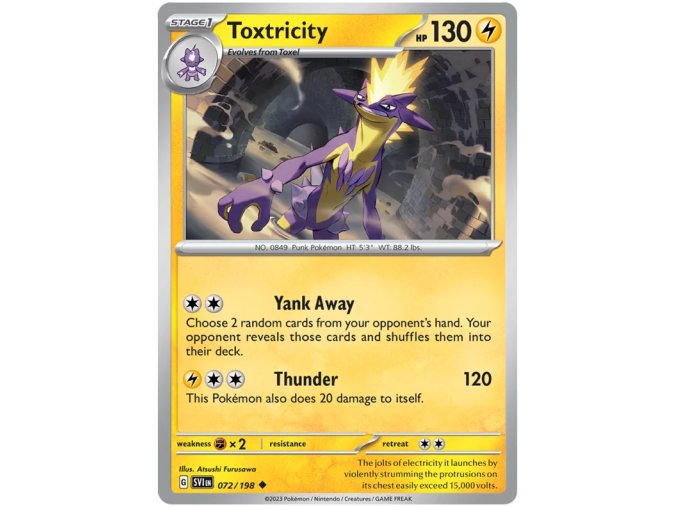 Toxtricity 072/197 - Holo
