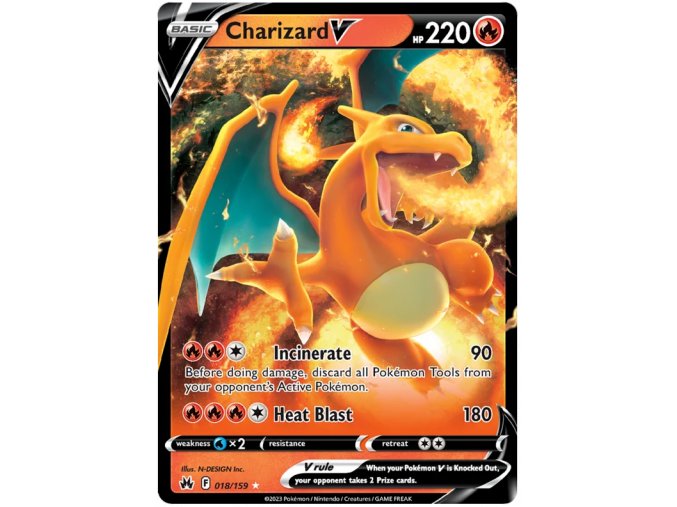 Charizard V.SWSH13.18