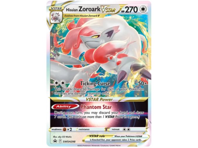 Hisuian Zoroark VSTAR.SWSH.298
