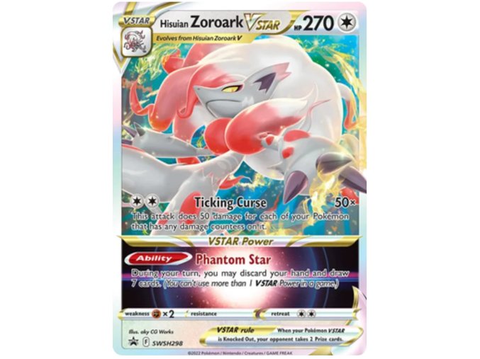 Hisuian Zoroark VSTAR.SWSH.298