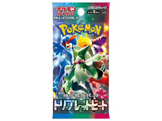 Pokémon TCG Triple Beat Booster Japonský