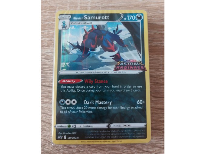 Pokémon Astral Radiace Preconstructed Pack - Hisuian Samurott
