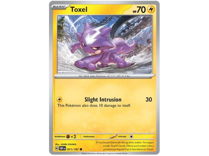 Toxel 071/197 - Reverse Holo