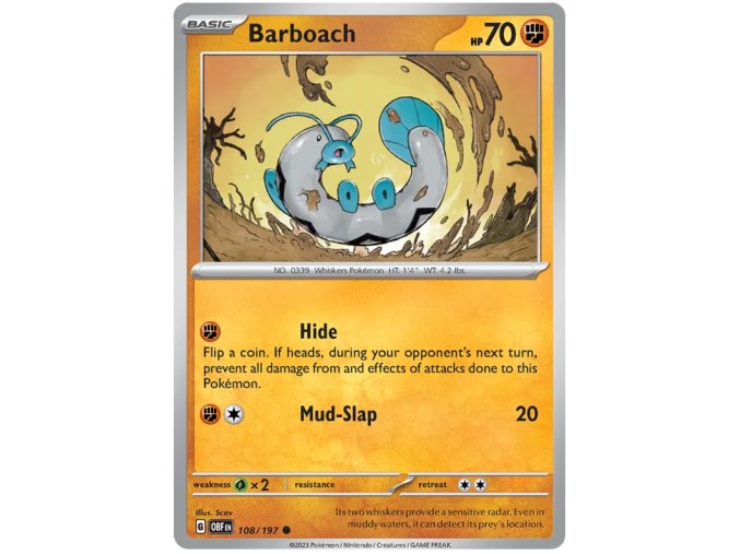 Barboach 108/197 - Reverse Holo