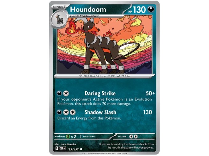 Houndoom 133/197 - Reverse Holo
