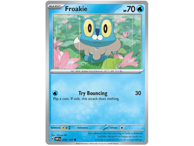 Froakie 056/197 - Reverse Holo