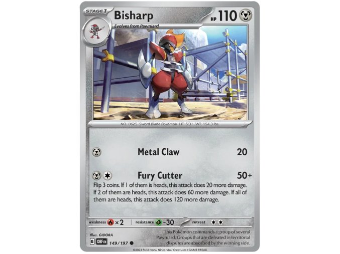Bisharp 149/197 - Reverse Holo