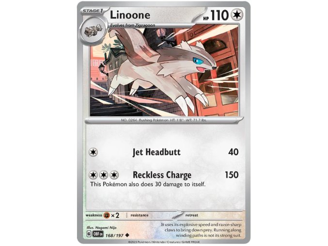 Linoone 168/197 - Reverse Holo