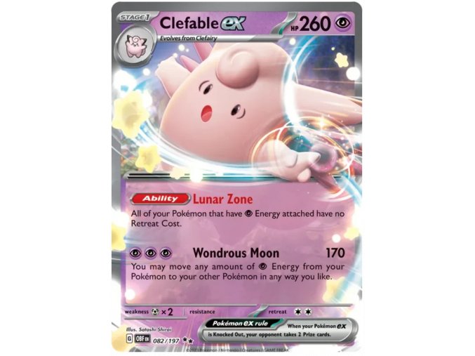 Clefable ex.OBF.82