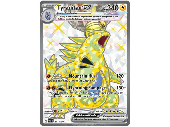 Tyranitar ex.OBF.211