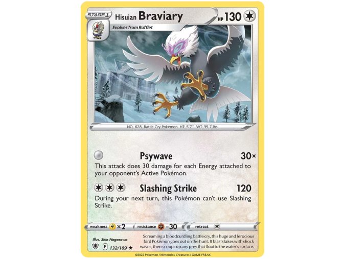 Hisuian Braviary.SWSH10.132