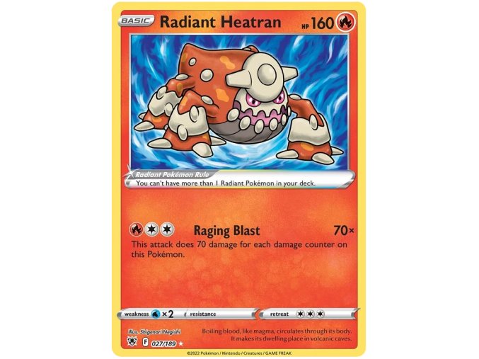 Radiant Heatran.SWSH10.27