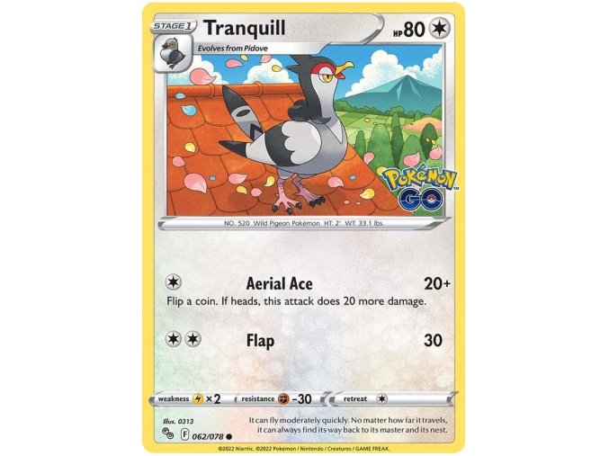Tranquill 062/078 - Reverse Holo