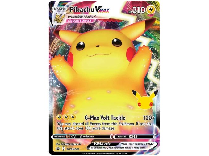 Pikachu VMAX.SWSH.62