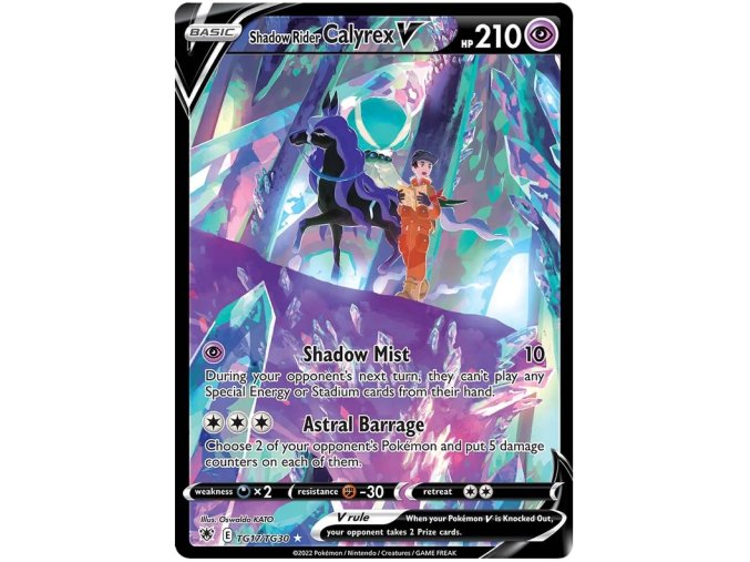 Shadow Rider Calyrex V.SWSH10TG.TG17