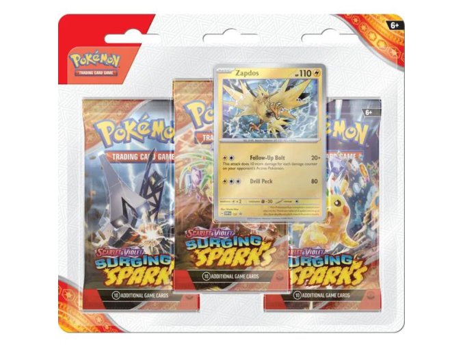 SV08 Surging Sparks – 3 Blister Booster