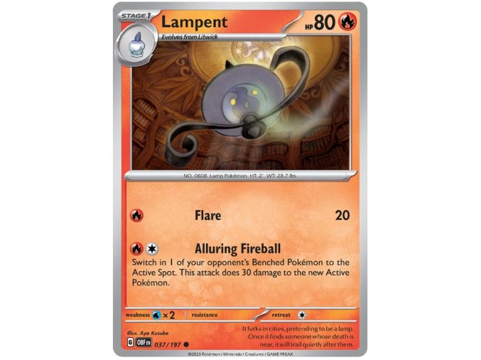 Lampent 037/197 - Reverse Holo