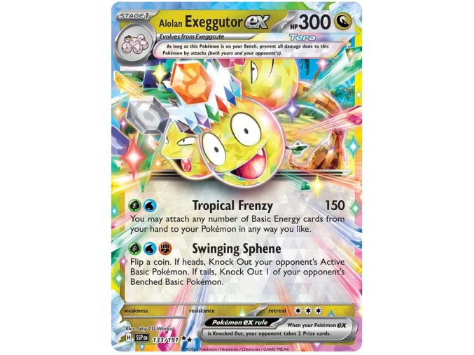 Alolan Exeggutor Ex 133