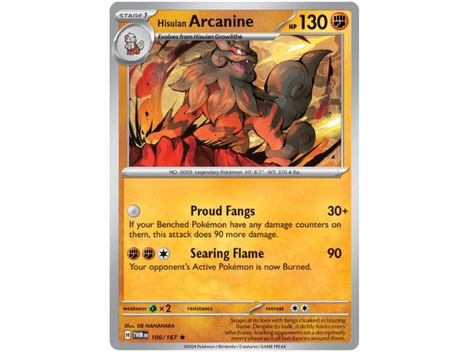 Hisuian Arcanine.TWM.100.53253
