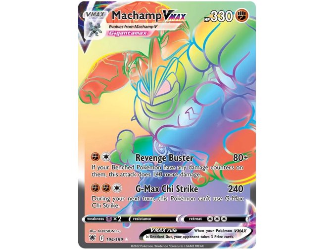 Machamp VMAX.SWSH10.194