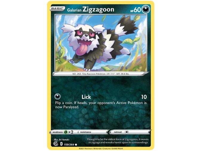 Galarian Zigzagoon.SWSH8.159.40827