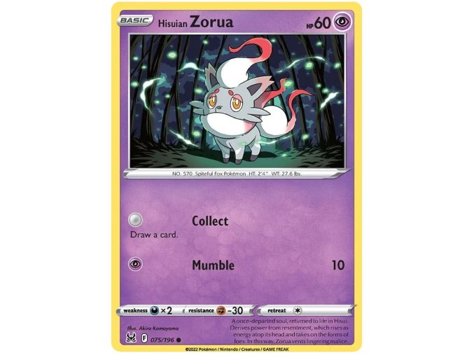 Hisuian Zorua.SWSH10.75