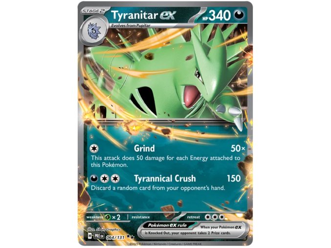 Tyranitar EX 064