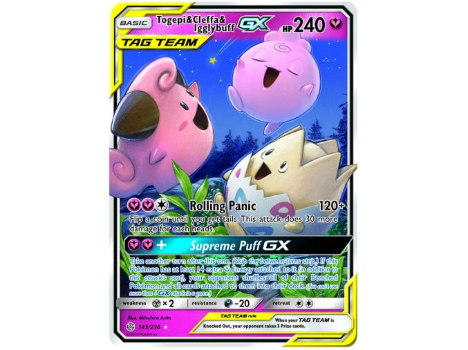Togepi Cleffa Igglybuff GX.CEC.143.29563