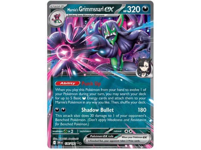 Marnie's Grimmsnarl EX 136