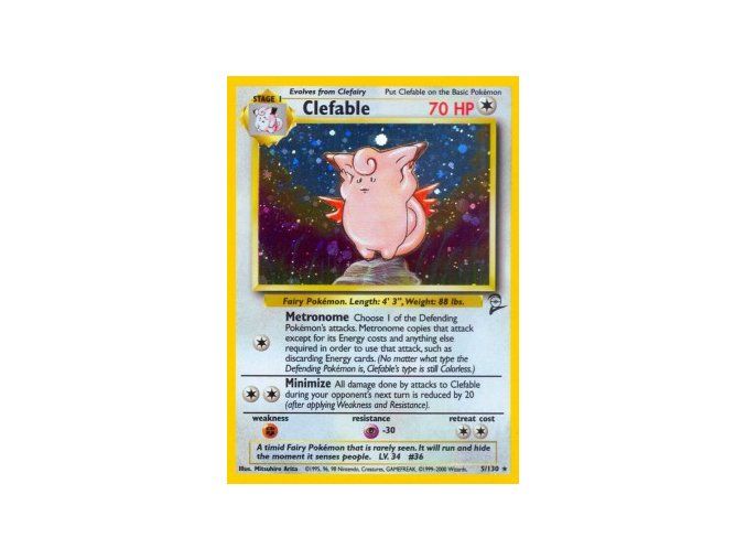 Clefable 5/130 - Holo