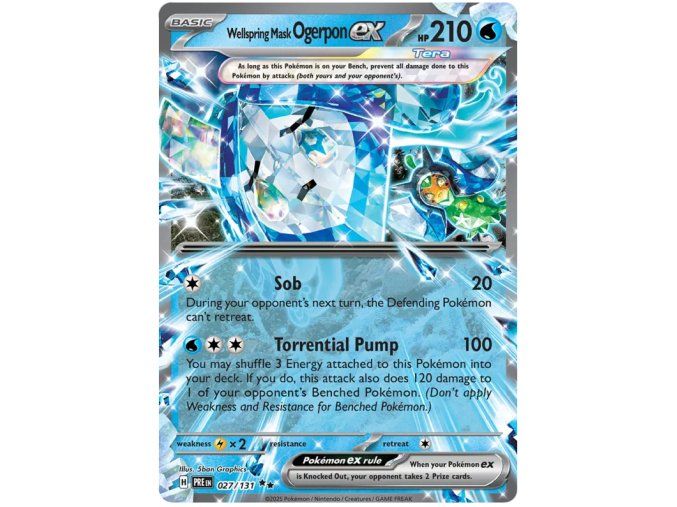 Wellspring Mask Ogerpon ex 027/131