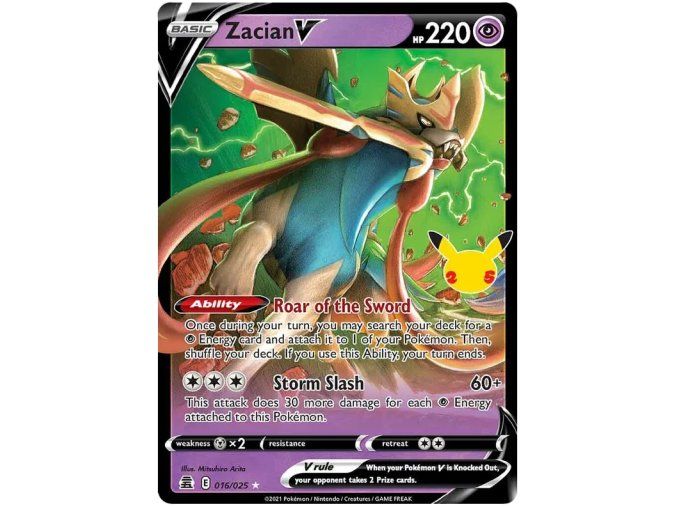 Zacian V.25TH.16.40516