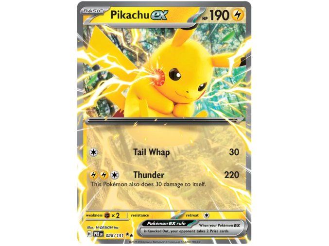 Pikachu ex.PRE.28.55586