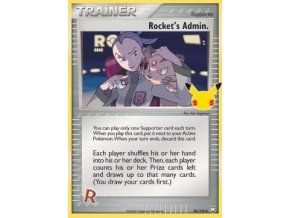 Rocket's Admin. 86/109