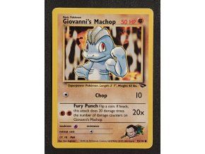 Giovanni's Machop 72/132