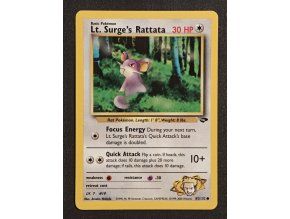 Lt. Surge's Rattata 85/132