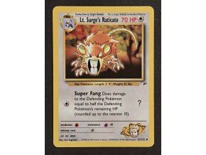 Lt. Surge's Raticate 51/132